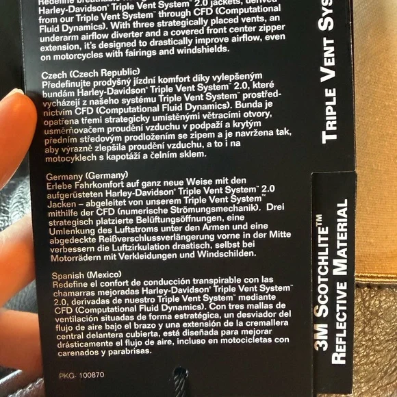 ✨ NEW WITH TAGS Women’s Harley Davidson metallic Leather Riding Jacket - Picture 14 of 16